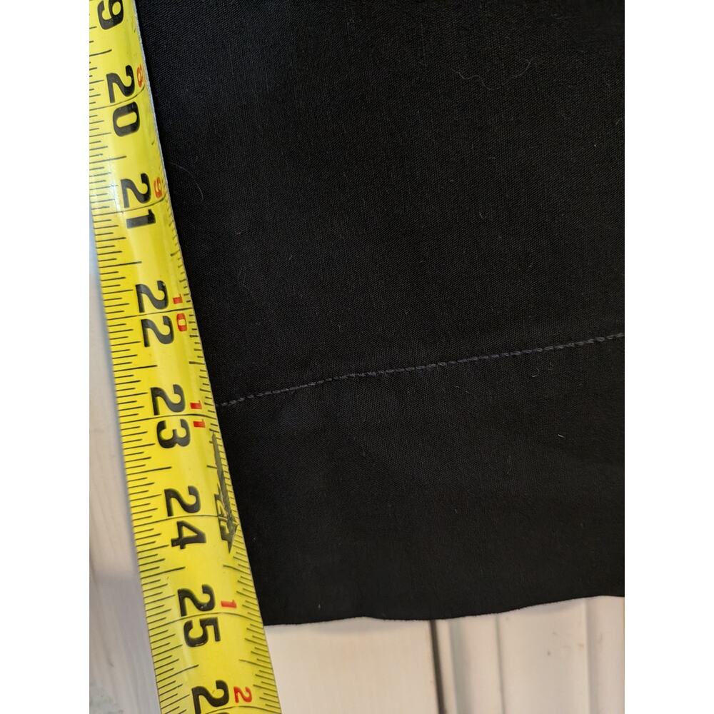 Maeve The Colette High-Rise Cropped Wide-Leg Pants Black Size 28 Minimalist - Picture 11 of 11